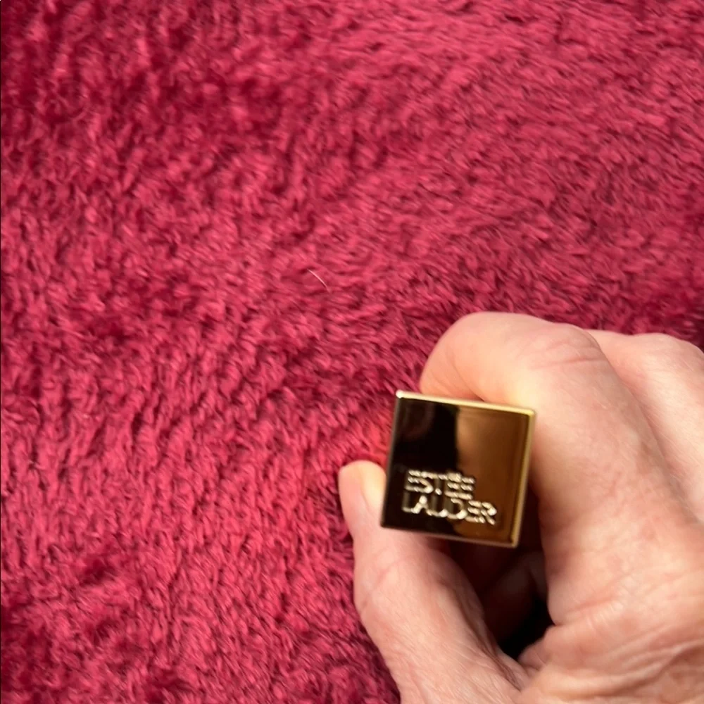Estée Lauder Limited Edition Gold & Red Lipstick in Color Strictly Confidential